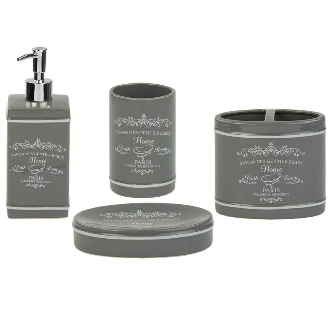 PARIS BATHROOM ACCESSORY SET 4PCS