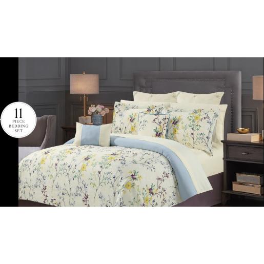 QUEEN DUVET 11PCS HAZEL MULTI
