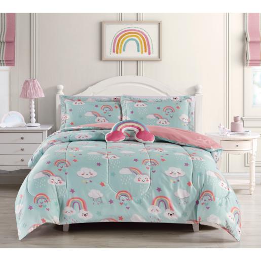 3-Piece Rainbow Plain Duvet