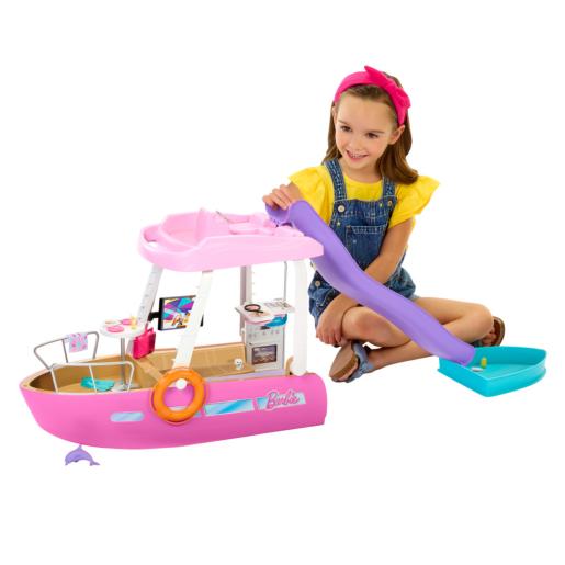 BARBIE PLAYSET BOTE DE ENSUENO