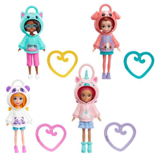 POLLY POCKET DOLL/KEYCHAIN ASSORTED