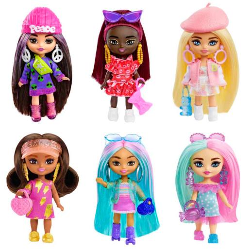 BARBIE EXTRA MINIS MUNECA SURT