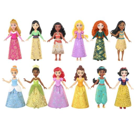 DISNEY PRINCESAS MUÑECAS PEQUEÑAS 3.5" SURTIDAS