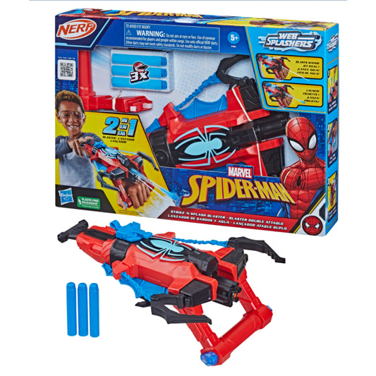 SPIDERMAN LANZADARDOS STRIKE N SPLAH