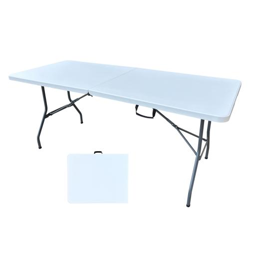 6FT/183CM BL FOLDING TABLE.