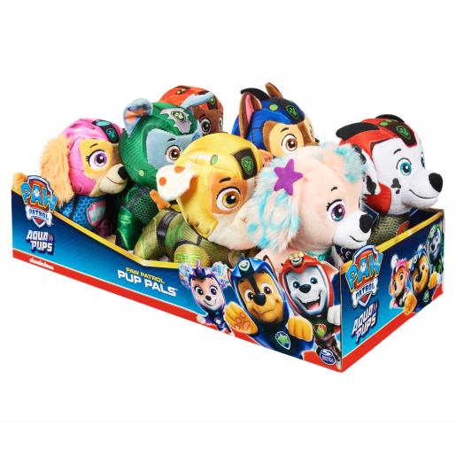 PAW PATROL AQUA BASIC PLUSH ASSORTMENT