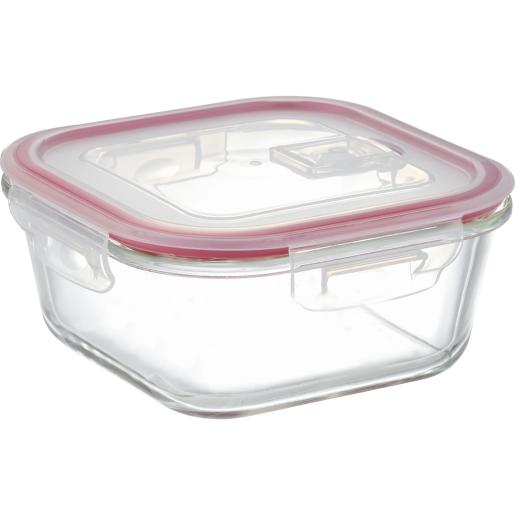REC. D/GLASS W/VAC COVER. CUA. 500ML