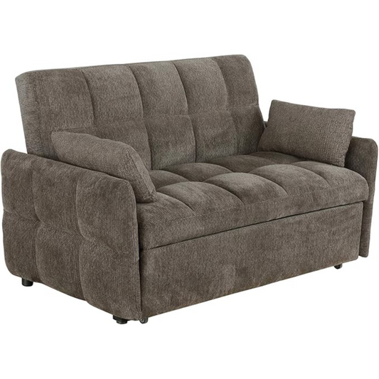 COTSWOLD SOFA BED + 2 DARK GREY CUSHIONS.