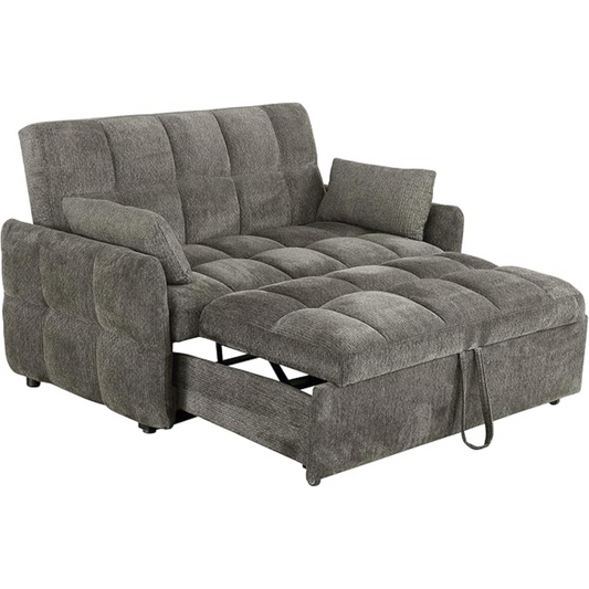 COTSWOLD SOFA BED + 2 DARK GREY CUSHIONS.