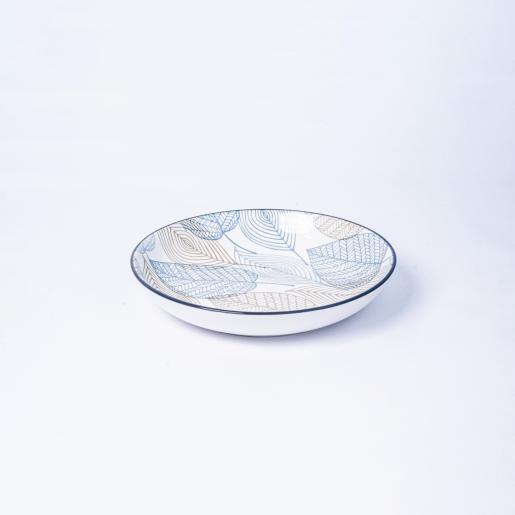 PLATO PEQUENO 20CM HOJAS.