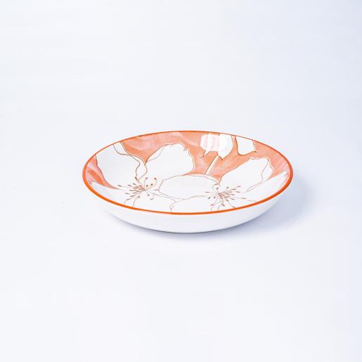PLATO PEQUENO 20CM FLOR.