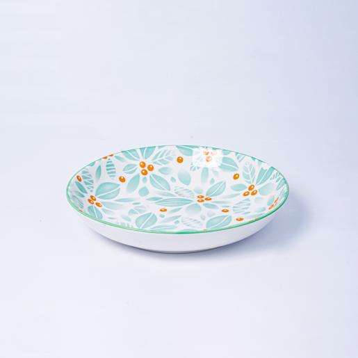 SMALL PLATE 20CM LEAVES.