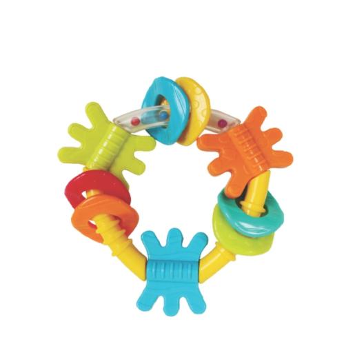 PLAYGRO INTERACTIVE TRIANGULAR TEETHER