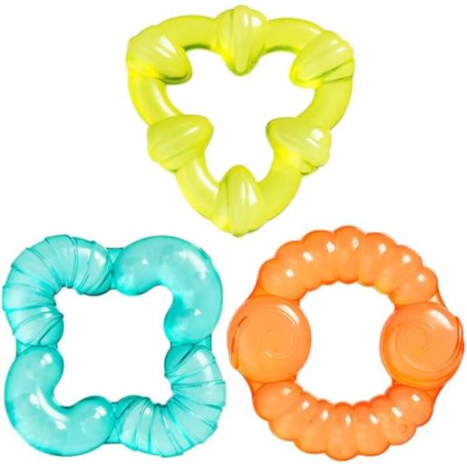 BUMPY GUMS PLAY SET OF 3 WATER TEETHERS