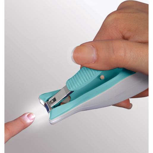 CORTA UNAS CON LUZ P/BEBE SAFETY FIRST