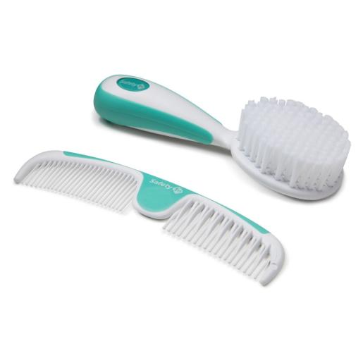 2-Piece Baby Brush and Comb Set Safety
