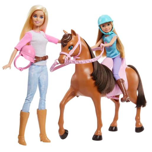 BARBIE SET HORSE RIDING LESSONS