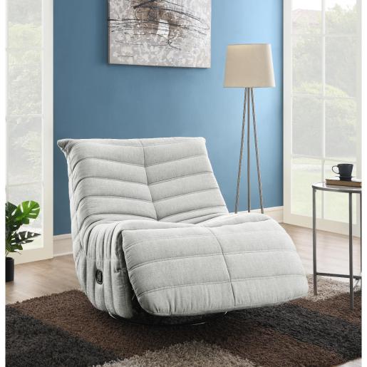 Talmon Recliner/Swivel Chair. Ivory