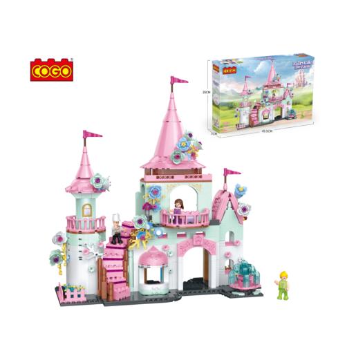 SET. BLOCK. CONST. ENG. FANTASY GARDEN 740