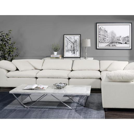 MESA D/CENTRO MARMOL LUZ 60X24