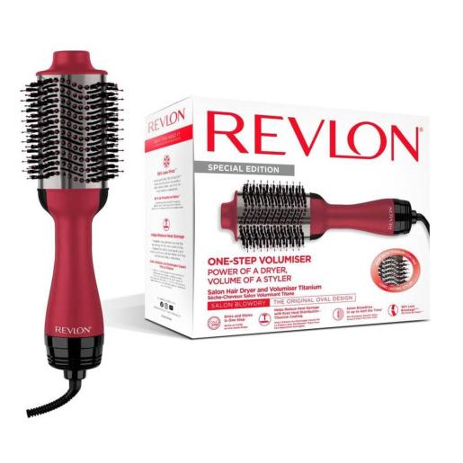 ONE-STEP TITANIUM EE BRUSH RED