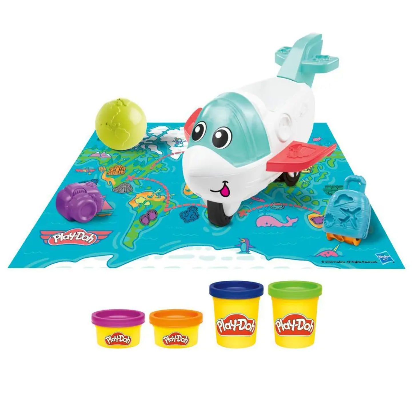PLAYDOH AVION EXPLO. PRINCI. SET