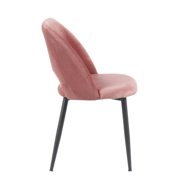 PINK DECORATIVE CHAIR.