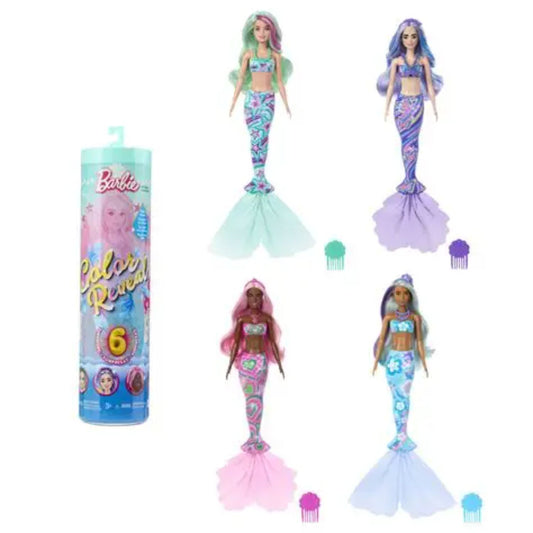 MUNECA BRB SIRENA SORP. 4/1 SURT