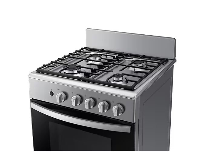 24" GAS STOVE 4 BURNERS STEEL