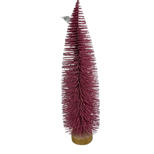 NAV. TREE ORNAMENT 35CM PINK
