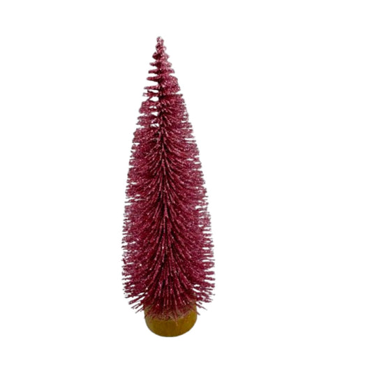 NAV. ADORNO ARBOL 20CM ROSA