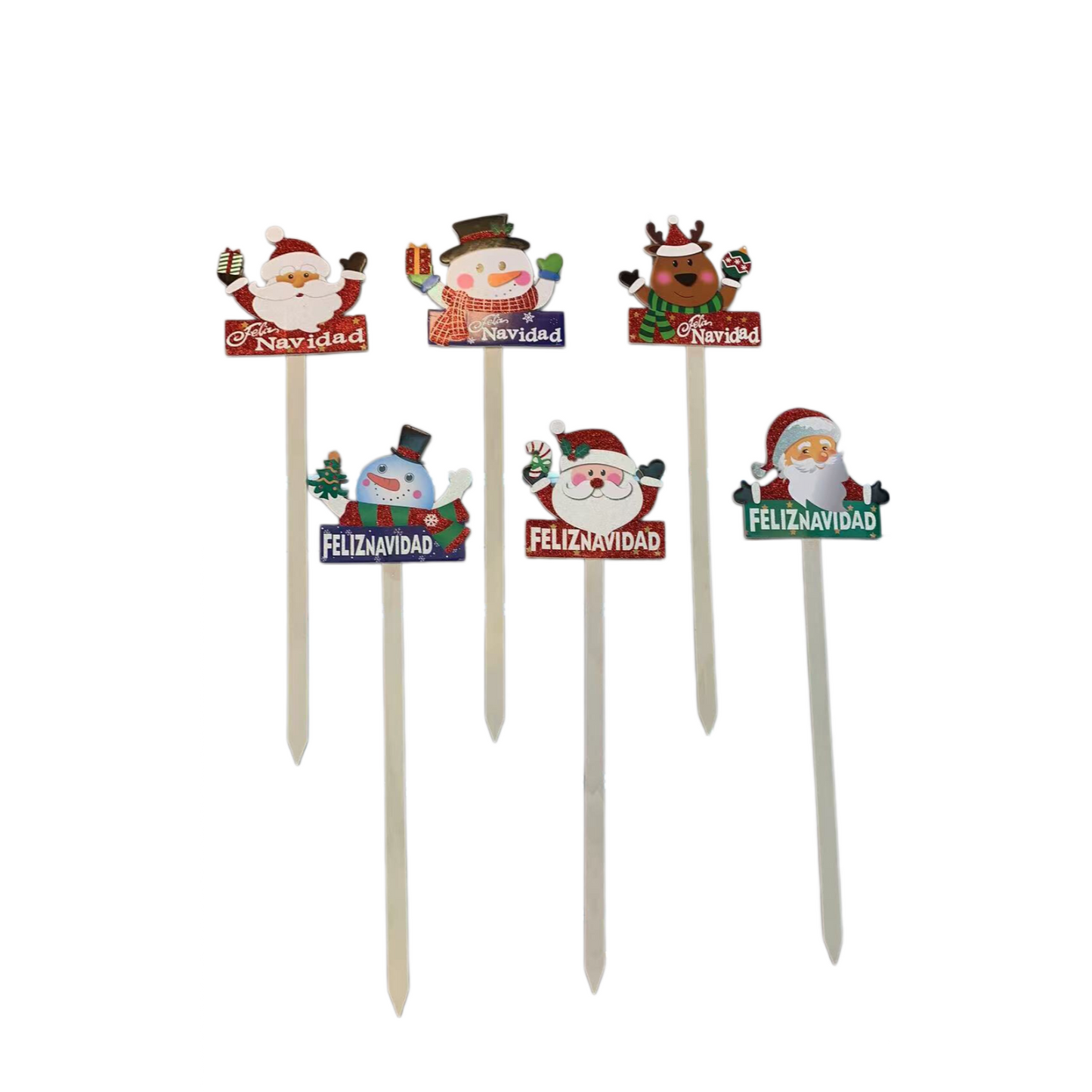 NAV. STAKES ASSORTED DESIGN 66X18CM