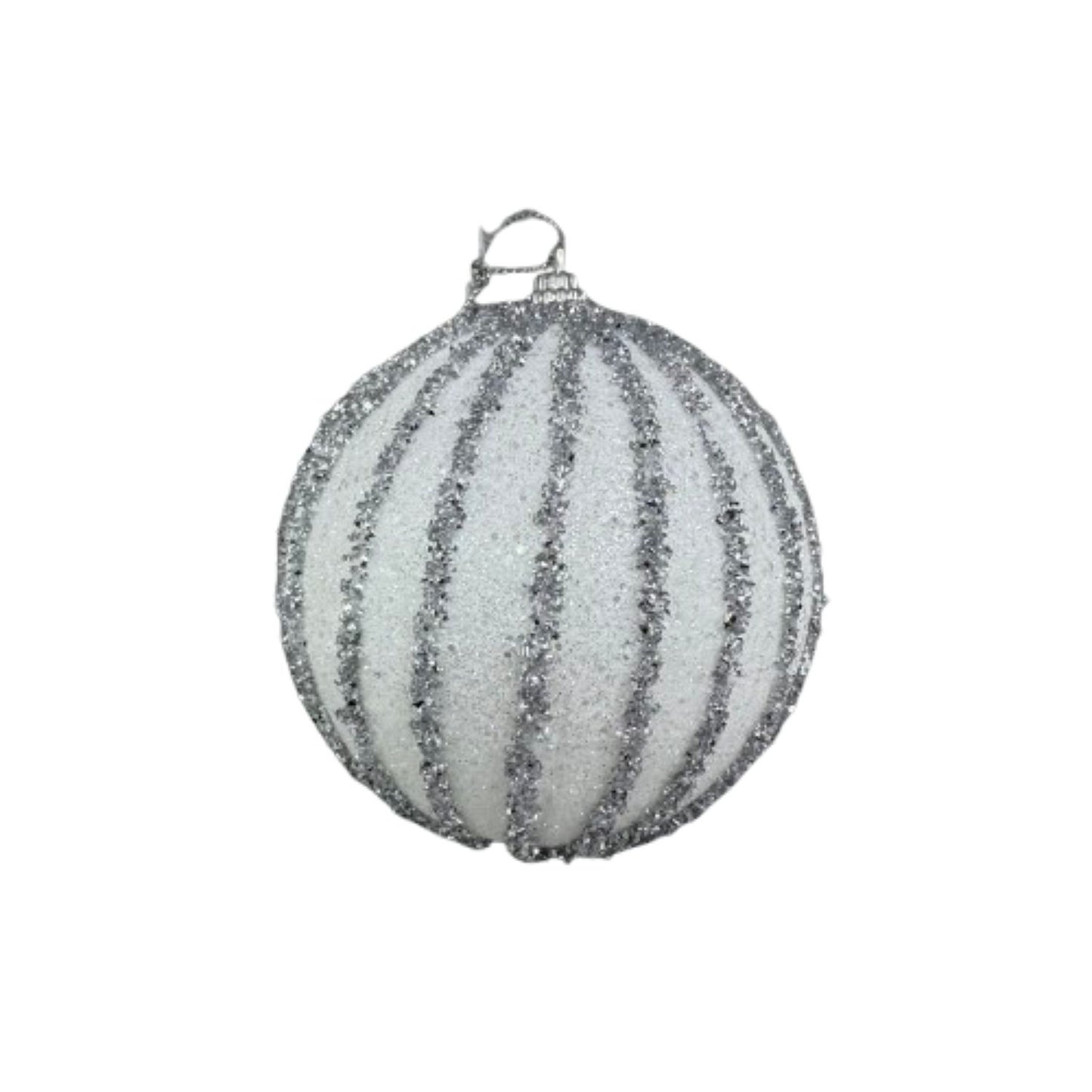 NAV. PELOTA SET2 10CM BLANCO LINEAS PLAT