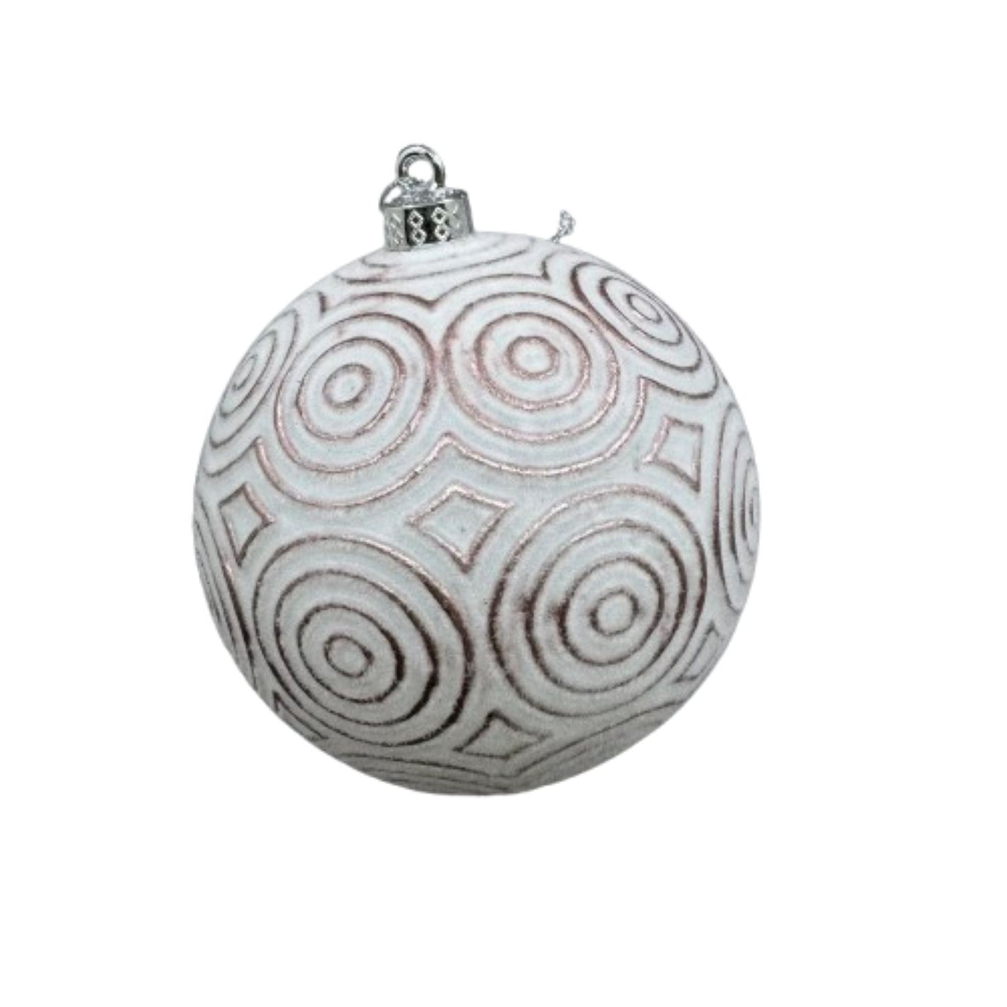 NAV. PELOTA SET2 10CM BLANCO C/ROSA