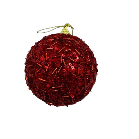 NAV. BALL SET2 10CM RED PINCH