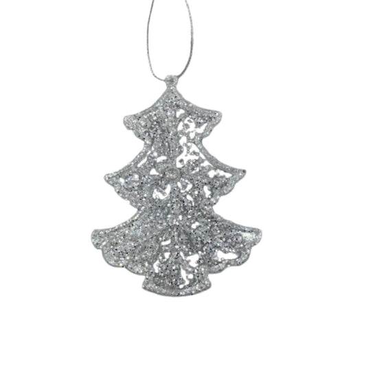 NAV. COLGANTE 12 CM PINO CRIS. TRANS.