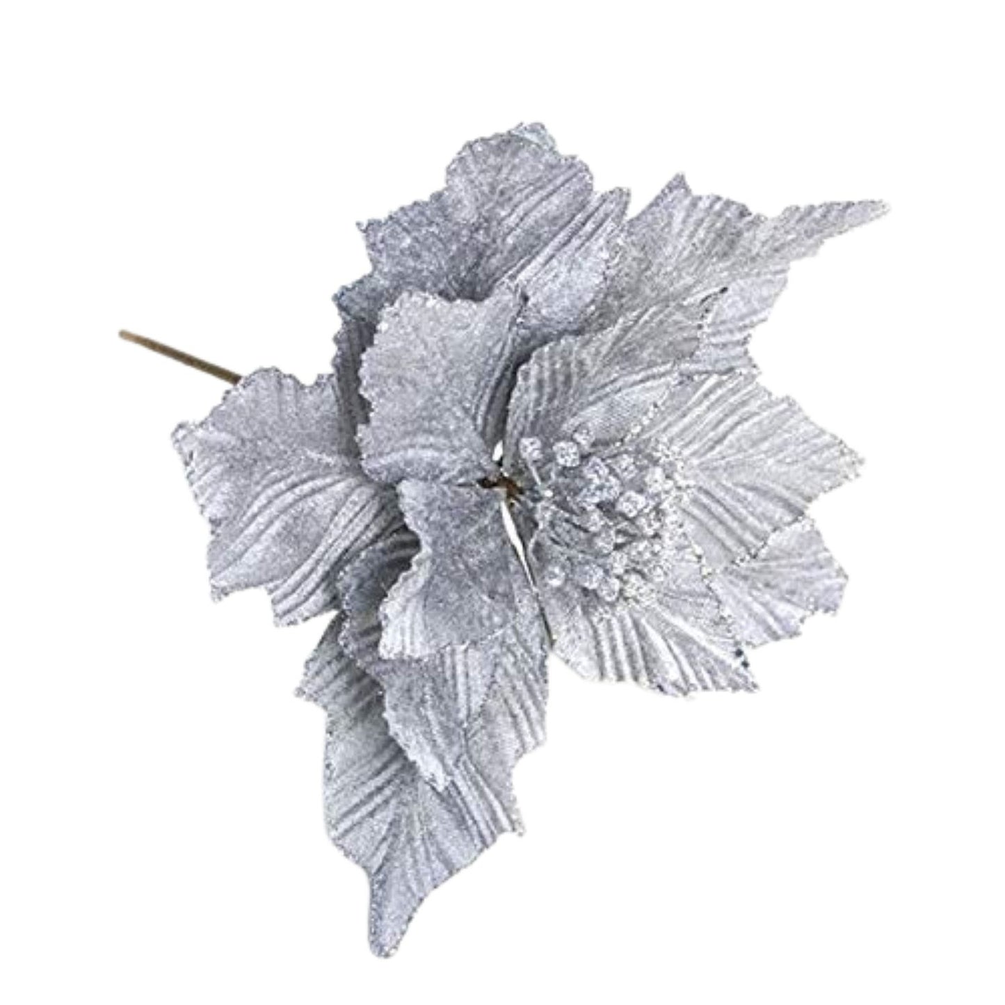 NAV. FLOWER 32CM SILVER T/EASTER