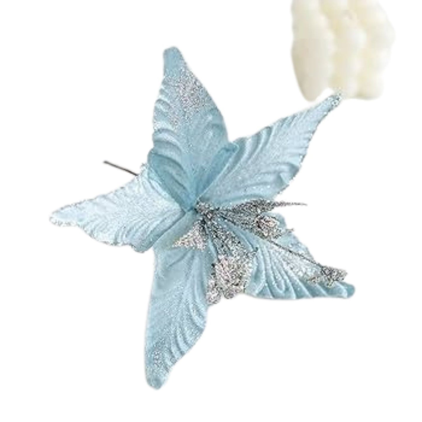 NAV. FLOR 33CM TURQUESA