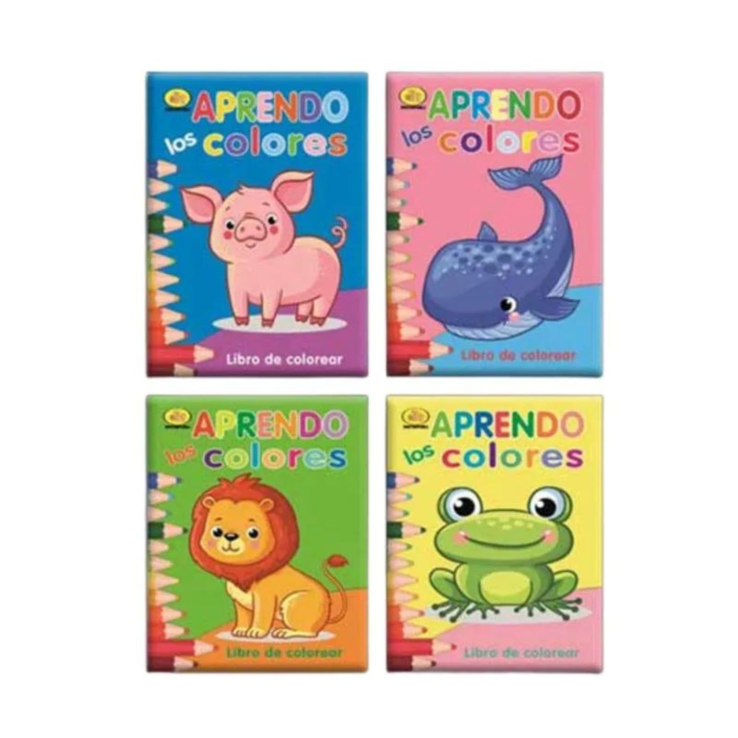 LIBRO ACTIVIDAD APRENDO LOS COLORES SURT