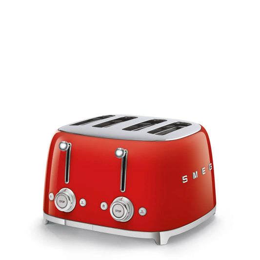 4-Slice Red Toaster