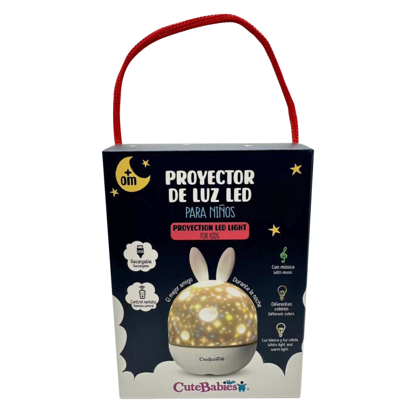 PROYECTOR T/LAMPARA CONEJO