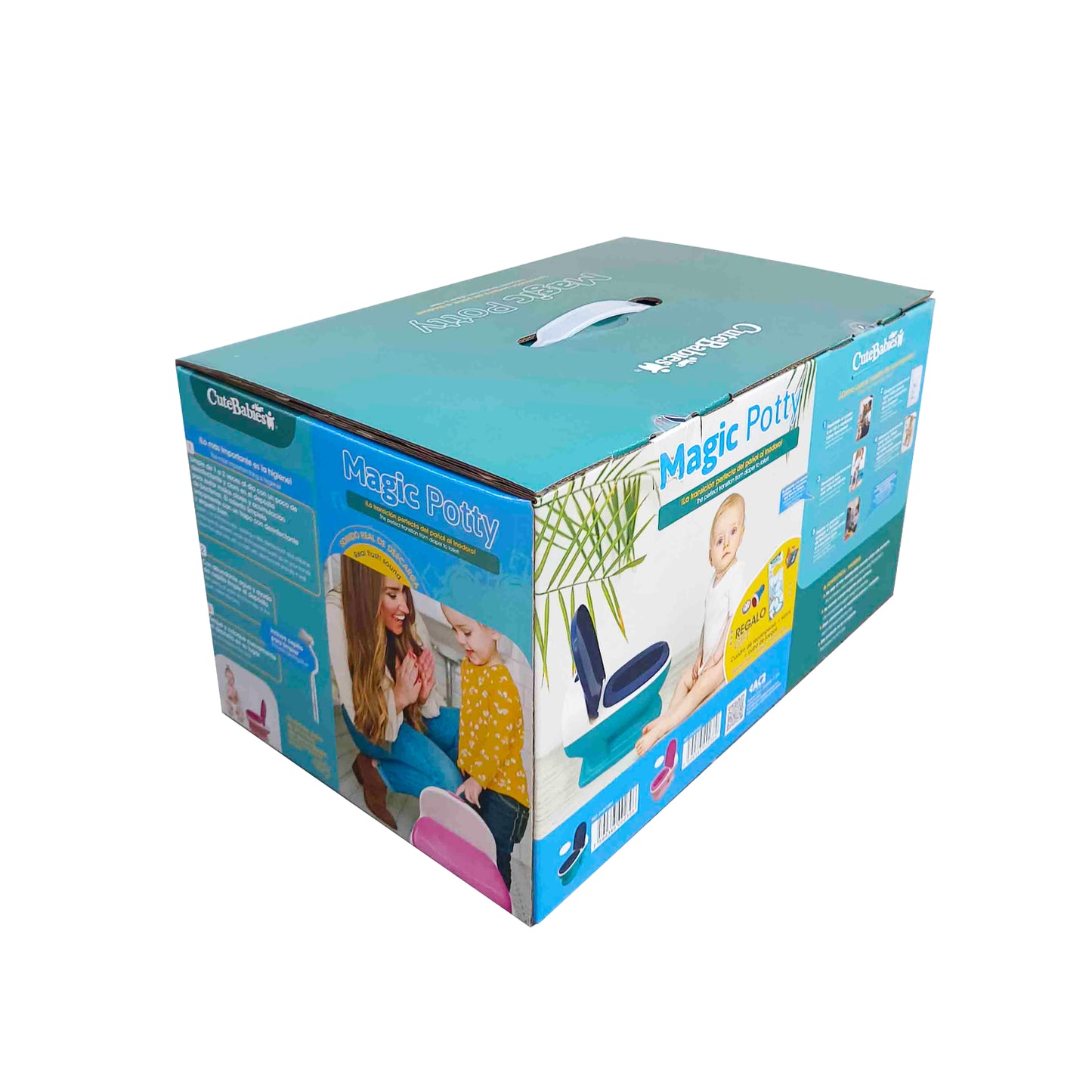 SILLA D/ENTRENA. MAGIC POTTY ROSA