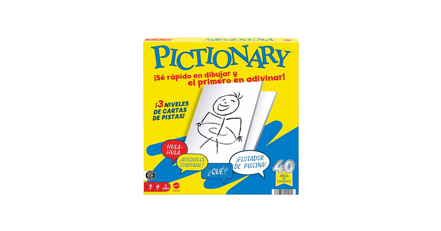 JGO. MESA PICTIONARY ORIGINAL 40 ANOS