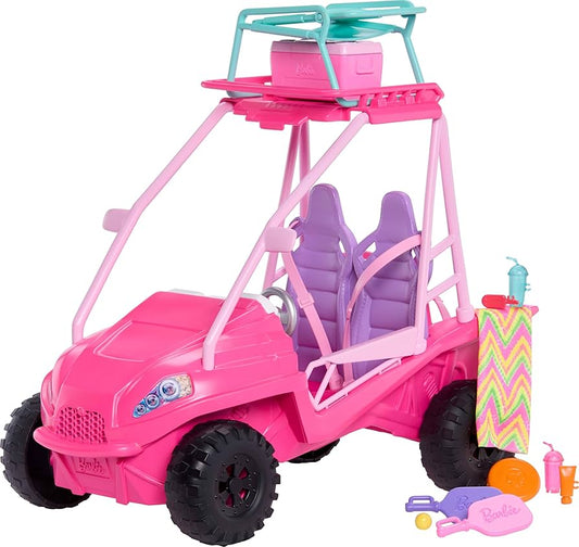 BARBIE DETECTIVE MISTERIO PLAYA COCHE BU