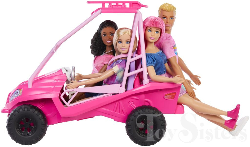 BARBIE DETECTIVE MISTERIO PLAYA COCHE BU