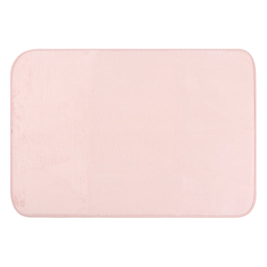 Set de Baño Modernhouse: Cortina 100% PEVA + Alfombra Rosa – 2 Pzs