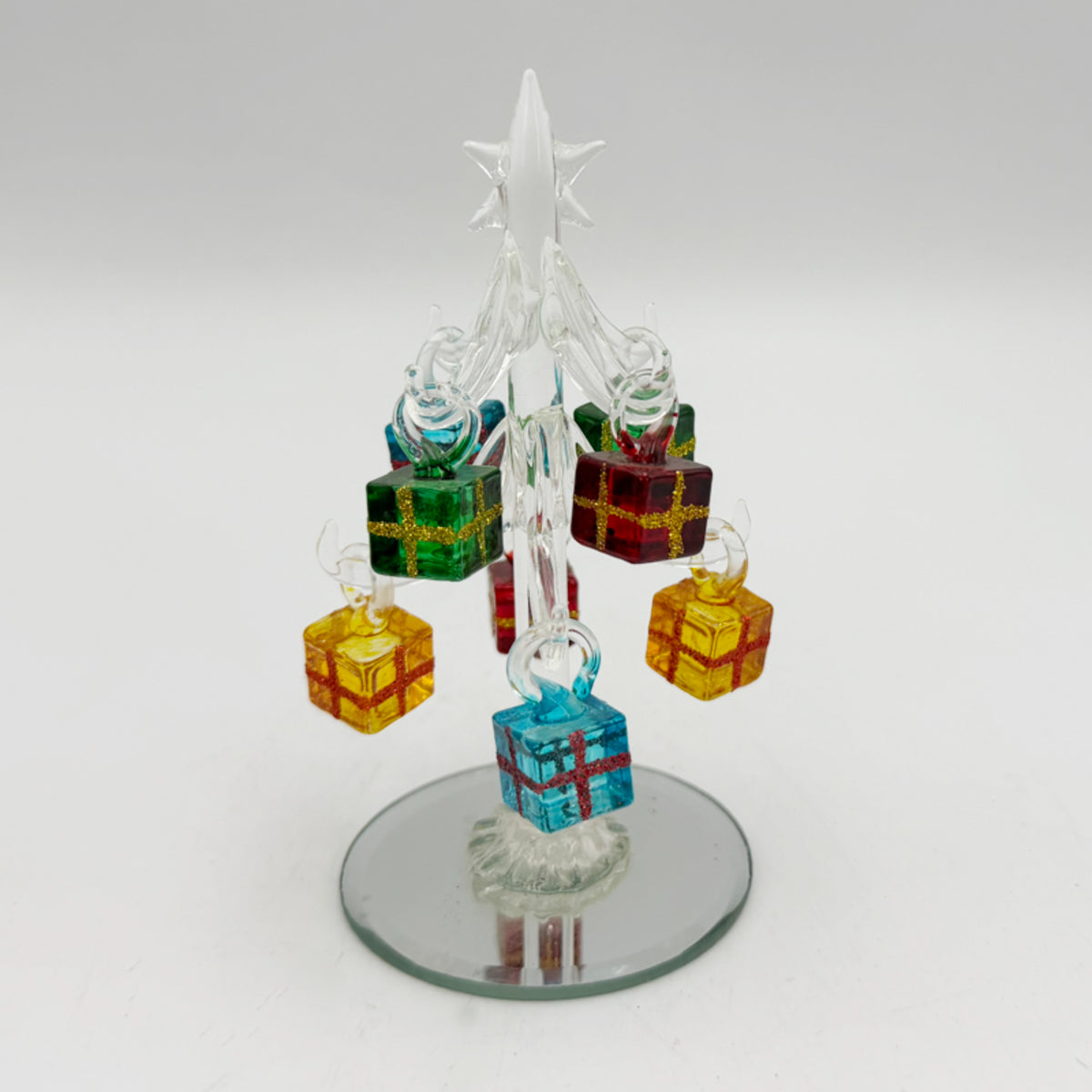 NAV ADORNO VIDRIO ARBOL REGALOS
