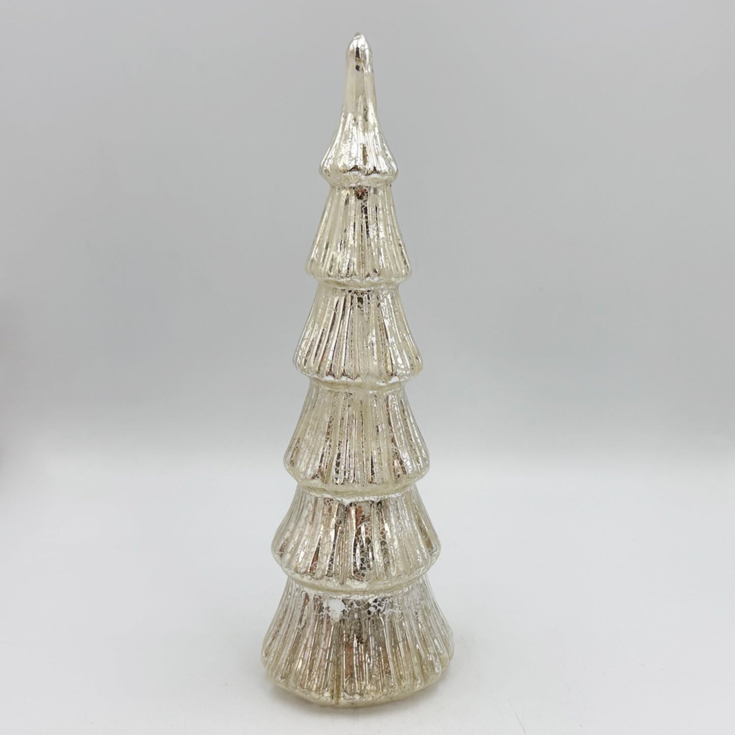 NAV ADORNO LED VIDRIO ARBOL ORO