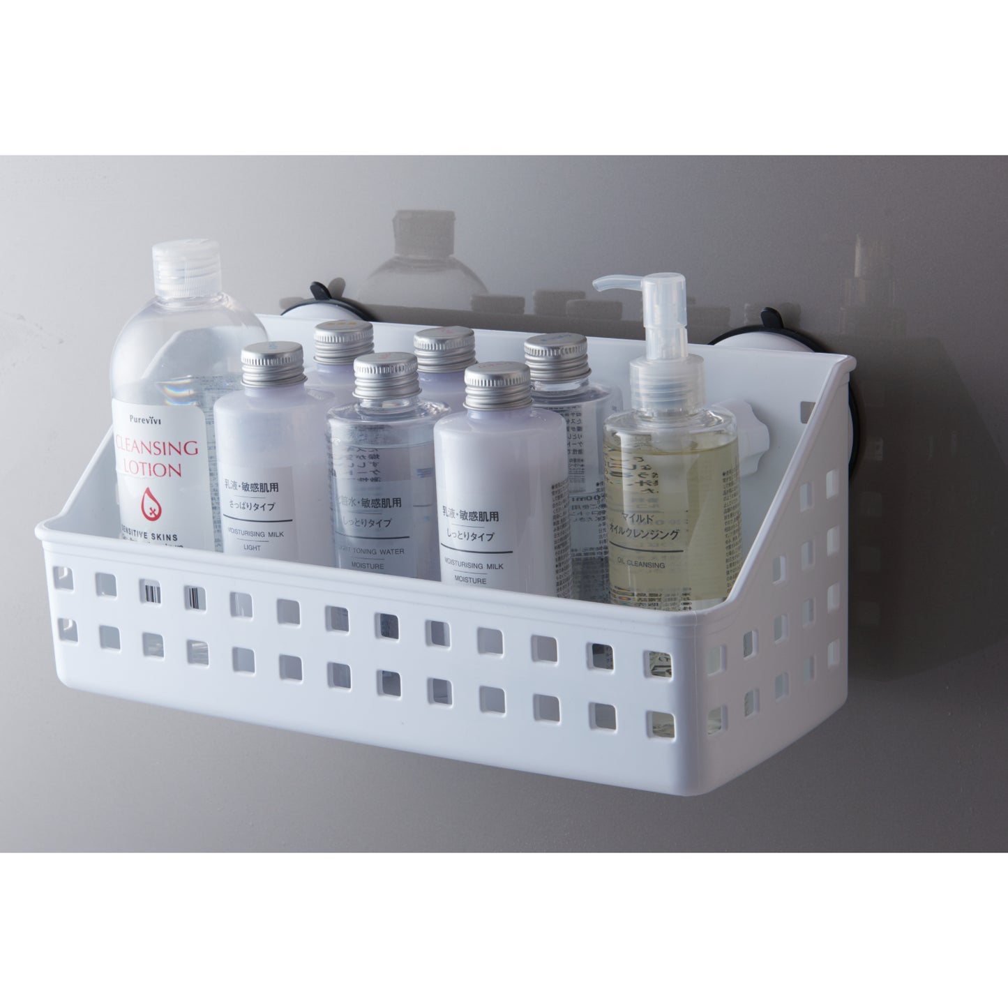 Organizador Alargado para Baño 31x14 cm - Color Blanco