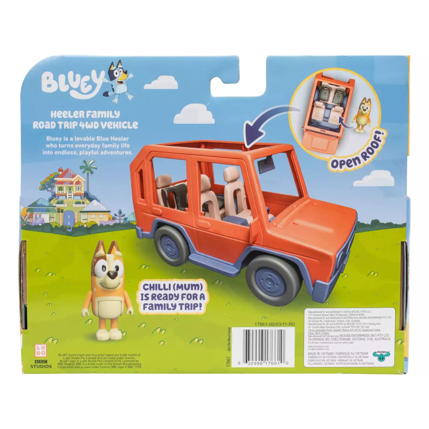 BLUEY S11 VEHICULO HEELER 4WD FAMILIAR